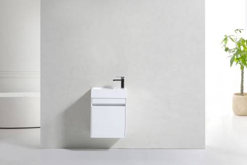 handleless bathroom cabinets